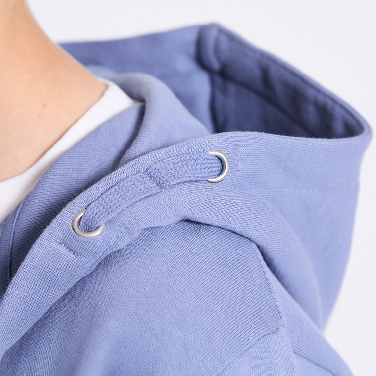 Zip hoodie "Tom star" Ocean Blue